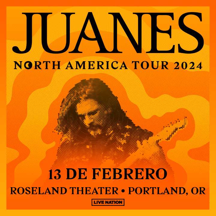 JUANES NORTH AMERICA TOUR 2024 Cascade Tickets