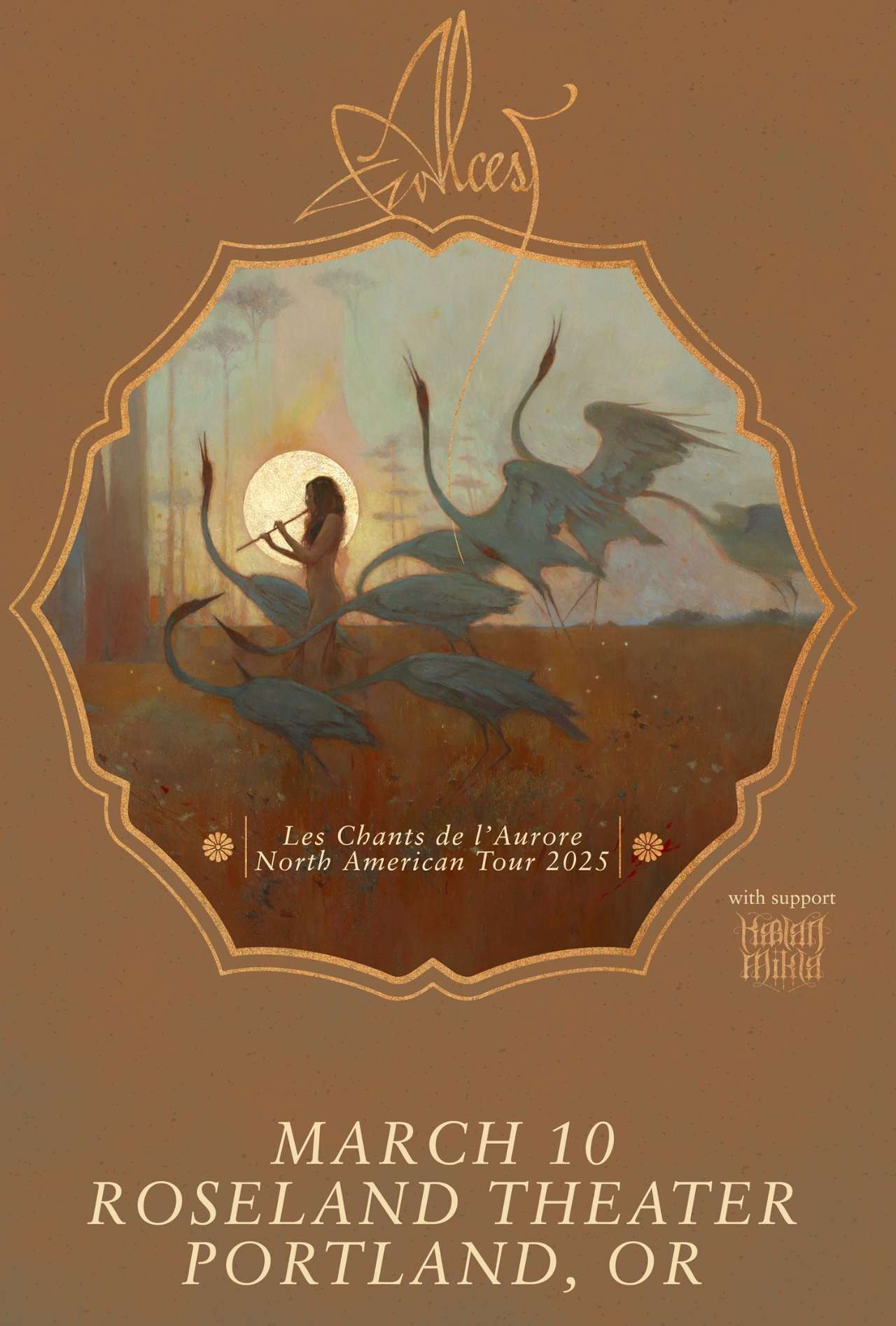 ALCEST “LES CHANTS DE L’AURORE NORTH AMERICAN TOUR 2025”