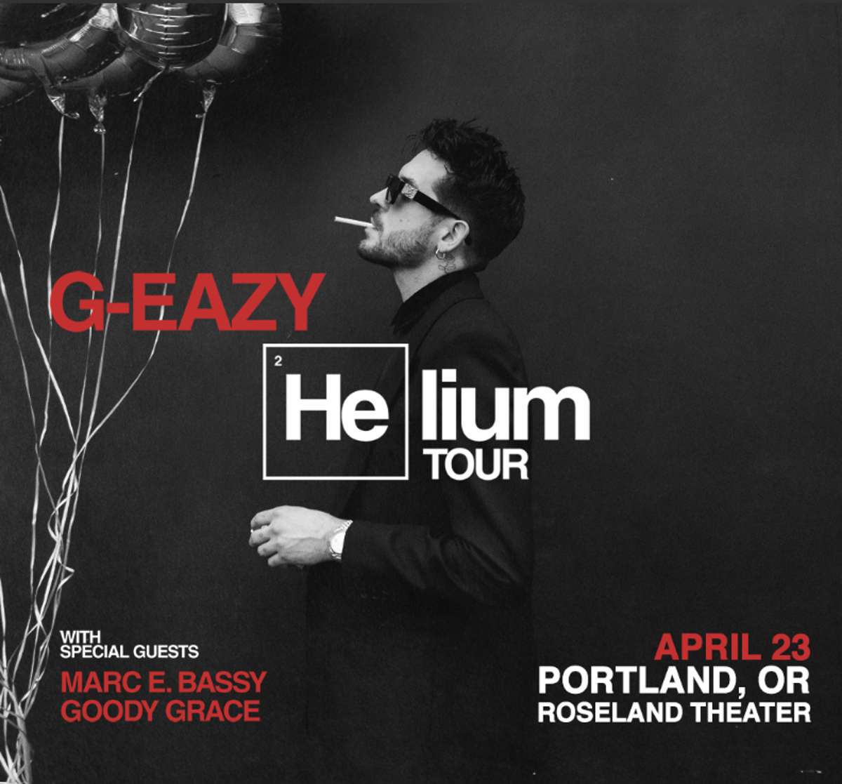 G-Eazy – Helium Tour 