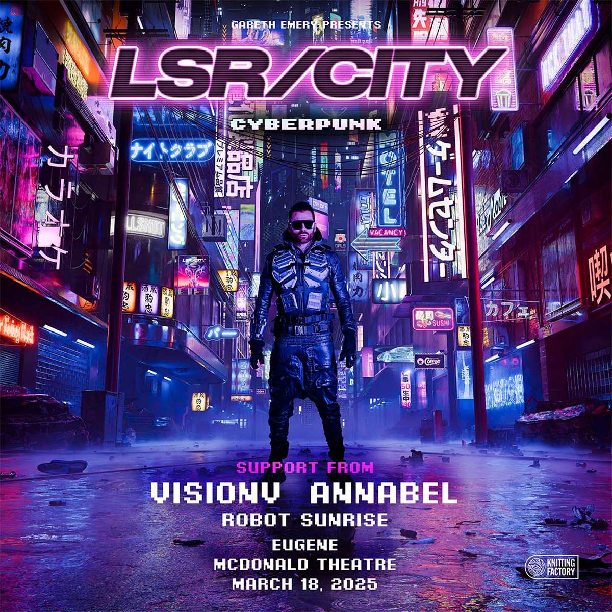 GARETH EMERY – LSR/CITY: CYBERPUNK