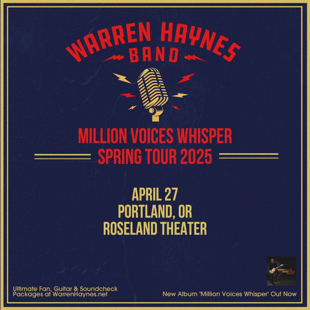 The Warren Haynes Band — Million Voices Whisper Tour