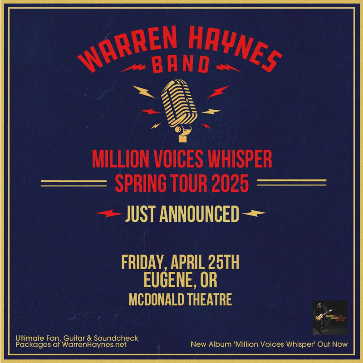 The Warren Haynes Band – Million Voices Whisper Tour