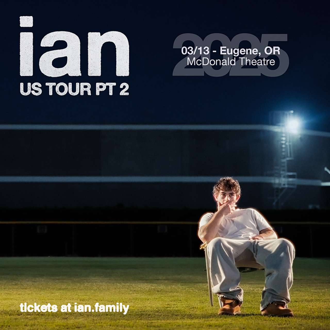 ian – IAN TOUR PT. 2 – VIP Upgrade (GA TICKET NOT INCLUDED)