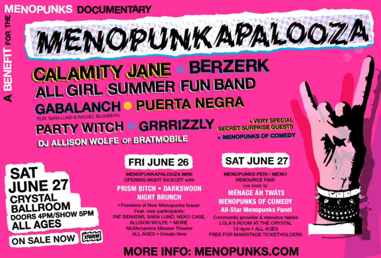 Menopunkapalooza: A benefit for the Menopunks Documentary