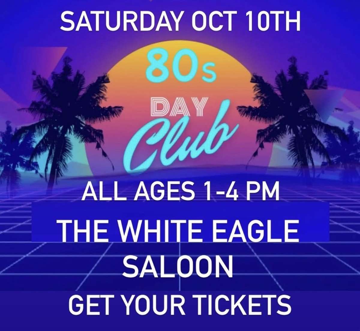 Decadent80s Day Club with DJ NoN, All Ages